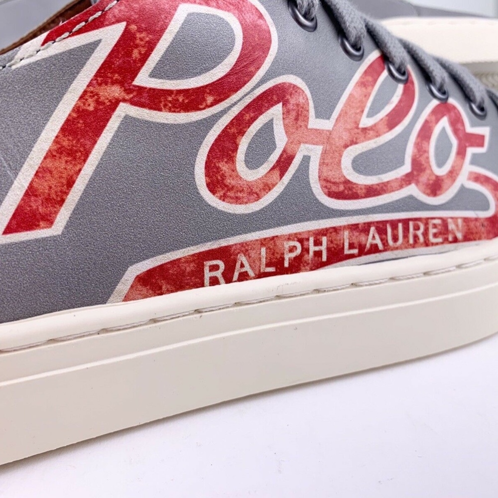 Polo Ralph Lauren Shoes - Jermain Calfskin Leather - Picture 6 of 8